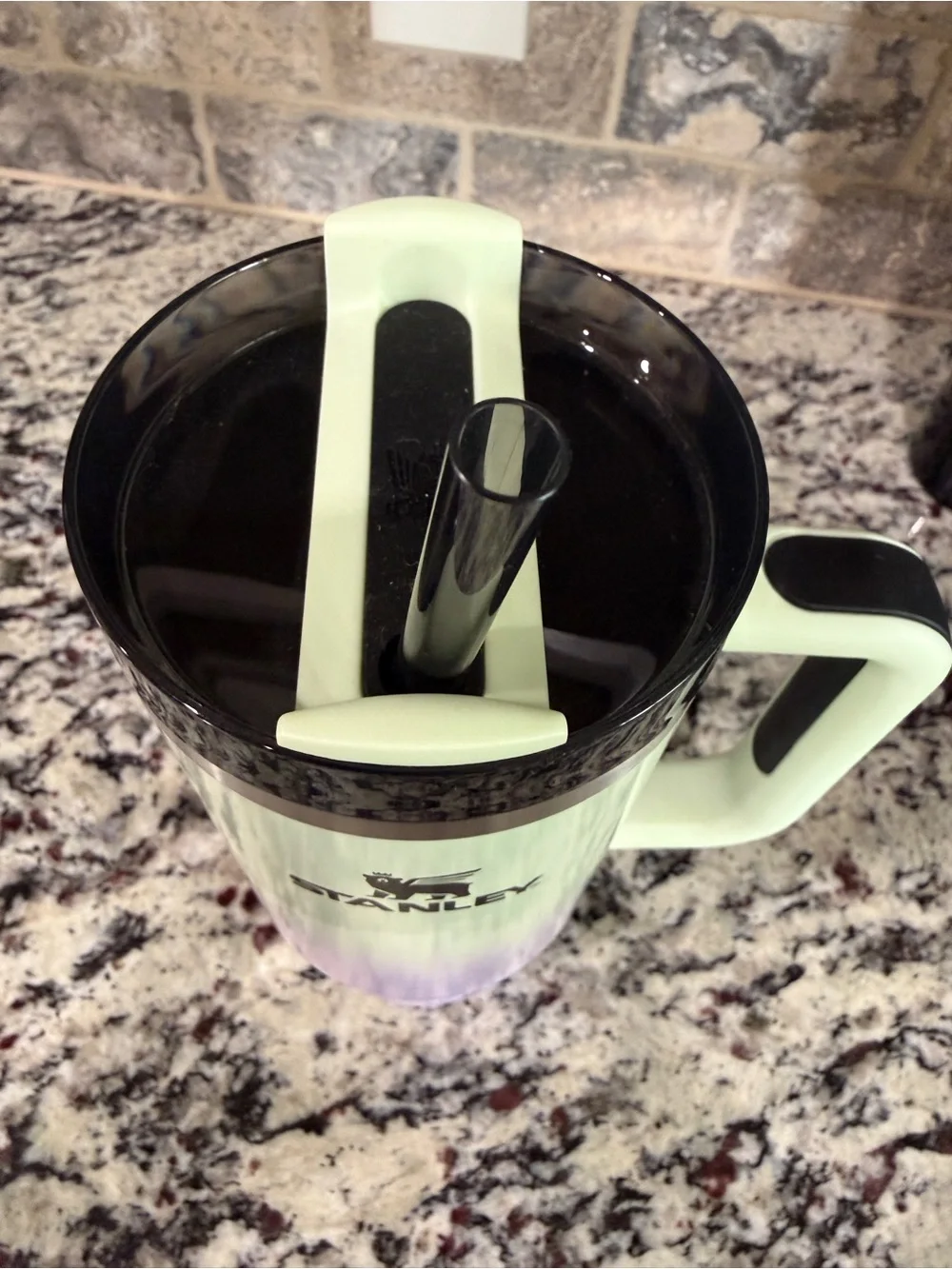 40oz Hypnotic Green Halloween Stanley Quencher Target Exclusive 2025 - Picture 3 of 7